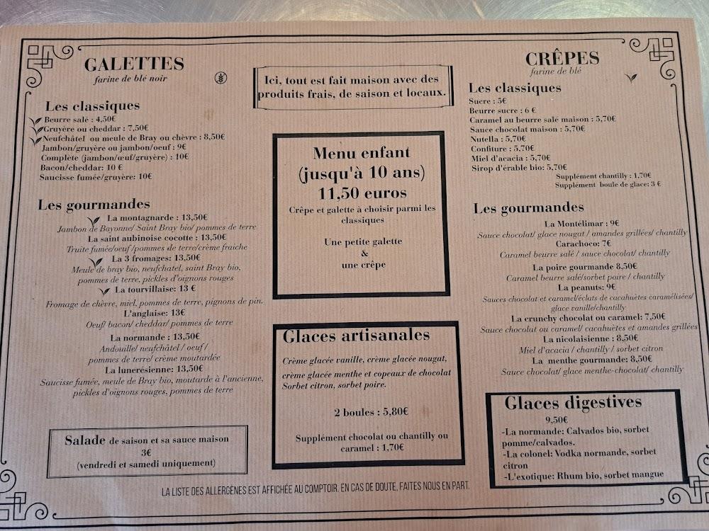 Le Henri Cat - Menu Image 1